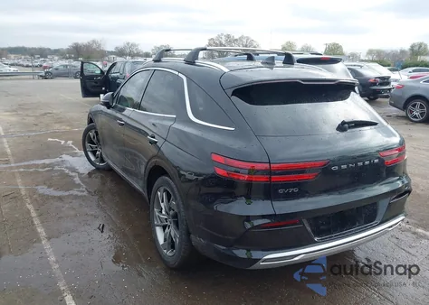 2024 Genesis Electrified Gv70 Advanced Awd из США, поврежденный, VIN 5NMMCET11RH002752